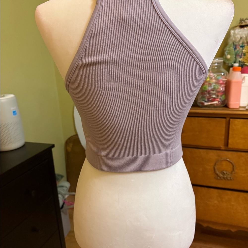 Women's Ribbed Tank Tops - Picture 3 of 4
